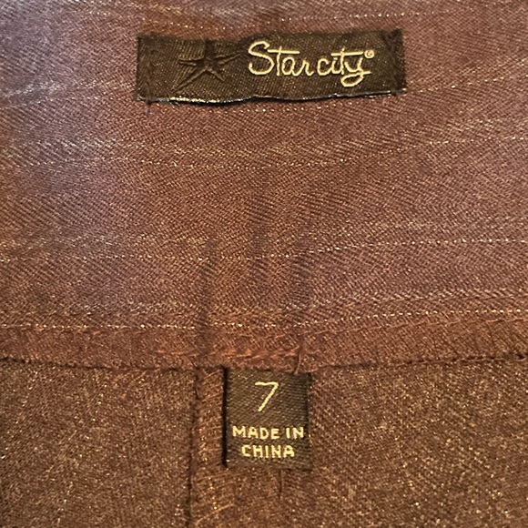 NWT-Star City pinstriped dress pants - Picture 4 of 8